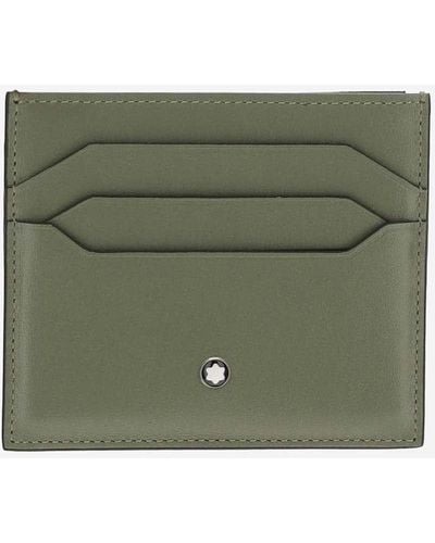 Montblanc Meisterstuck 6-Compartment Card Case - Green
