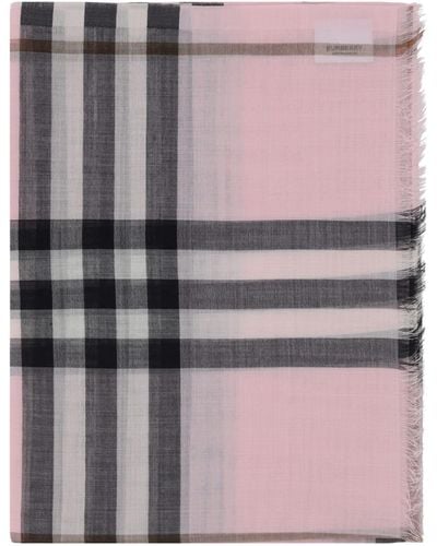 Burberry Scarves - Pink