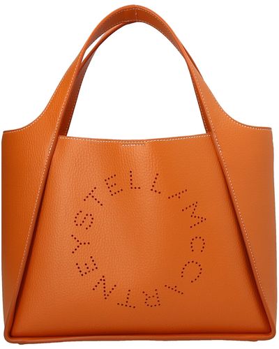 Stella McCartney Grainy Mat Handbag - Orange