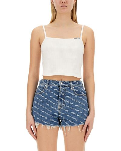 T By Alexander Wang Canvas Cami - Blue