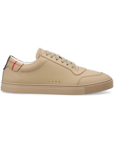 Burberry Robin Trainers - Natural