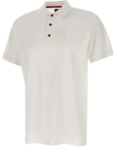 Kiton Ultrafine Cotton Polo Shirt - White