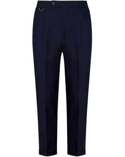 Low Brand Trousers - Blue