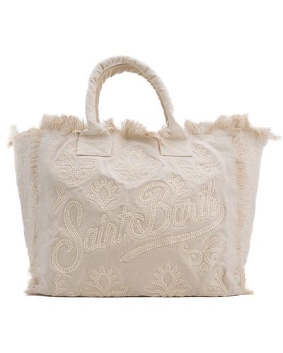 Mc2 Saint Barth Rug Vanity Bag - White