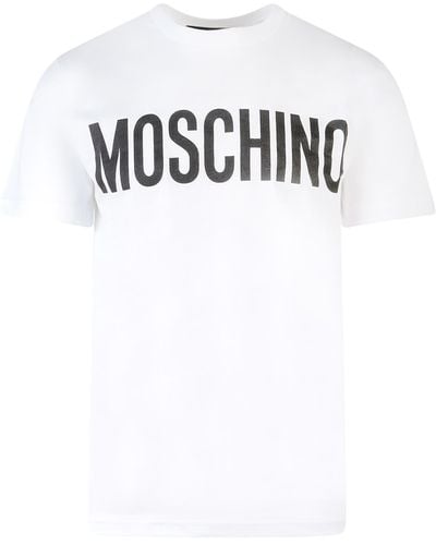 Moschino T-shirt With Logo Print - White