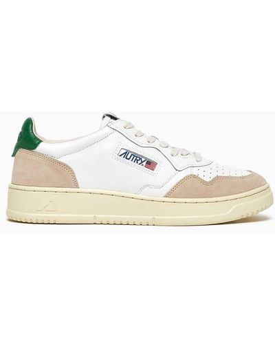 Autry Medalist Low Trainers Aulm Ls23 - Natural