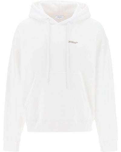 Off-White c/o Virgil Abloh Hoodie With Back Arrow Print - White