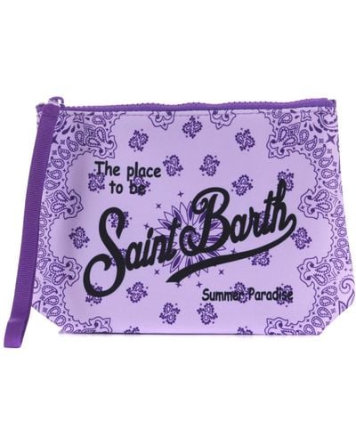 Mc2 Saint Barth Clutch Bag - Purple
