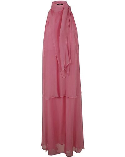 Seventy Sleeveless Long Dress - Purple