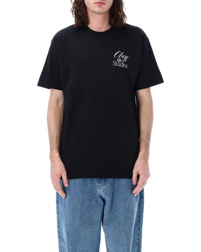 Obey Studios Worldwide T-Shirt - Black