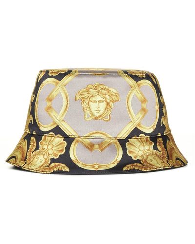 Versace La Medusa Bucket Hat - Metallic