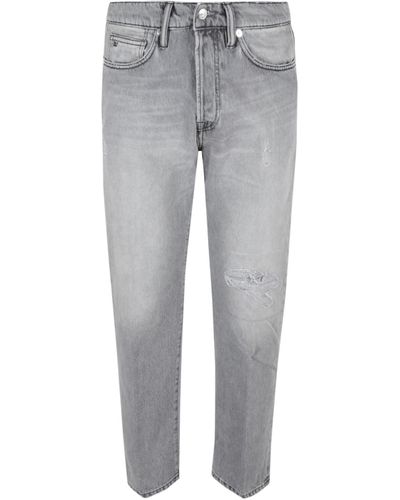 Nine:inthe:morning Nathan Straight Jeans - Gray