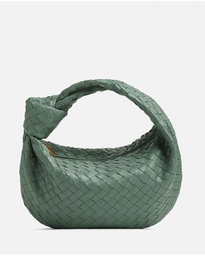 Bottega Veneta Teen Jodie Leather Handbag - Green