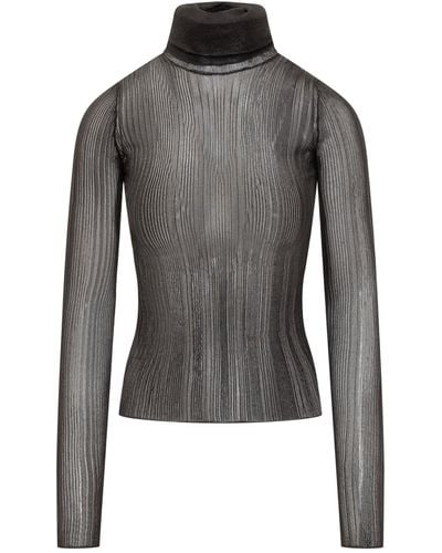 Givenchy Top Rolled Neck - Grey