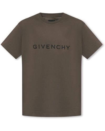 Givenchy Archetype Oversized T-Shirt - Grey