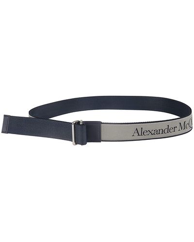 Alexander McQueen Camera Belt - Blue