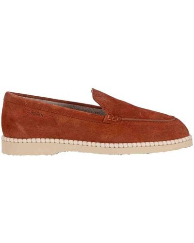 Hogan Leather Moccasin - Brown
