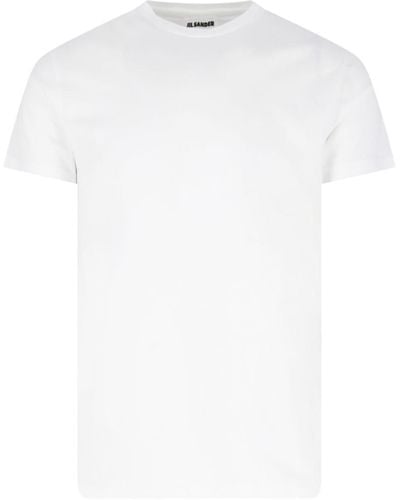 Jil Sander Basic T-shirt - White