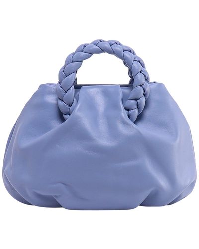 Hereu Leather Shoulder Bags - Blue