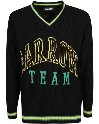 Barrow V-Neck Sweater - Black