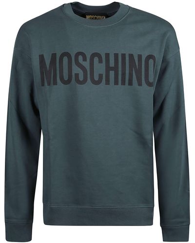 Moschino Logo Sweatshirt - Green