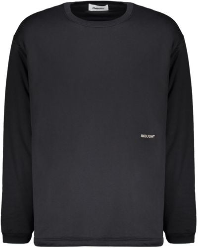 Ambush Cotton Maxi T-Shirt - Black