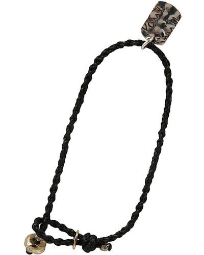 Paul Smith Bracelet Thread Tag Accessories - Black