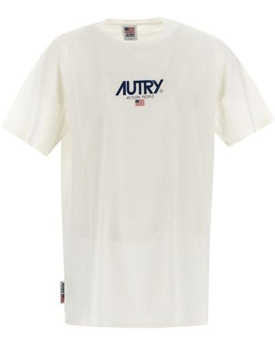 Autry Logo T-Shirt - White