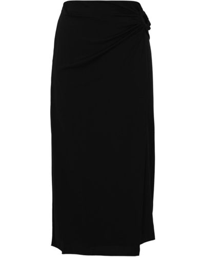 Weekend by Maxmara Samovar Wrap Skirt - Black