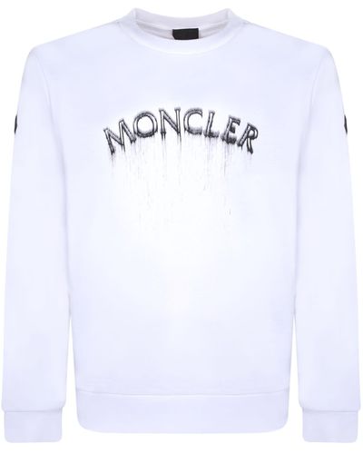 Moncler Sweatshirts - White