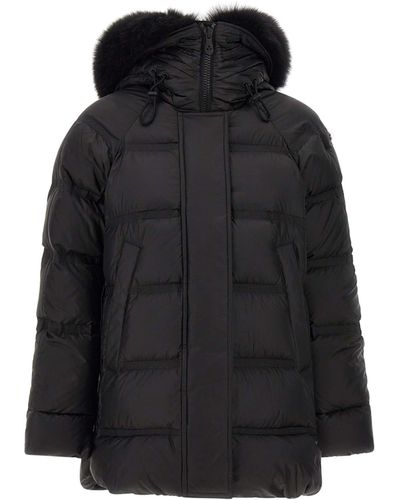 Peuterey "takan Mq 02 Fur" Down Jacket - Black