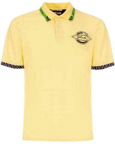 Just Cavalli Polo Shirt - Yellow