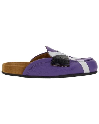 COLLEGE Sabot With Iconic X - Purple