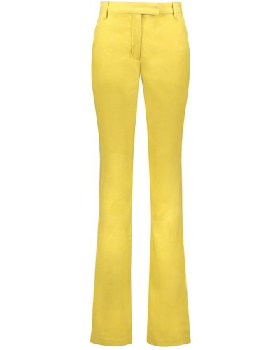 Missoni Straight-Leg Trousers - Yellow