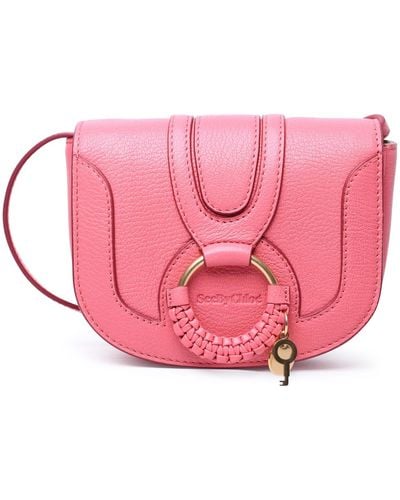 See By Chloé Small Hana Leather Bag - Pink