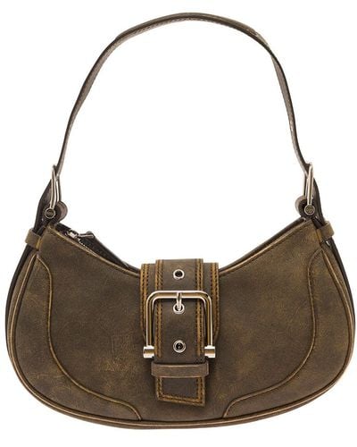 OSOI Brocle Vintage Shoulder Bag - Brown