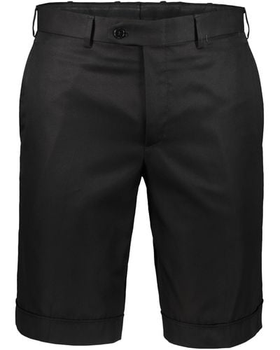 Brioni Cotton Bermuda Shorts - Black