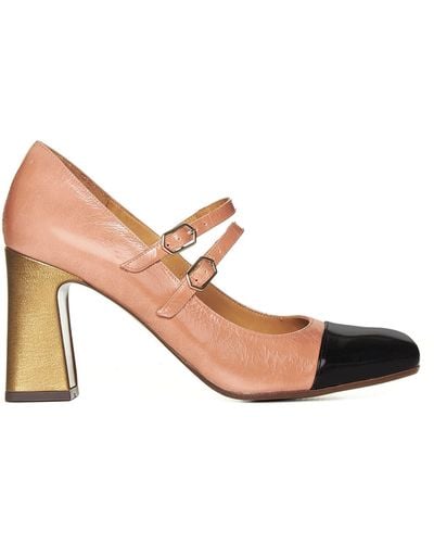 Chie Mihara With Heel - Pink