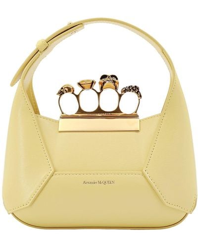 Alexander McQueen Jeweled Handbag - Metallic