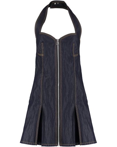 Bottega Veneta Denim Dress - Blue