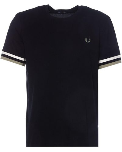 Fred Perry Bold Tipped T-Shirt - Black