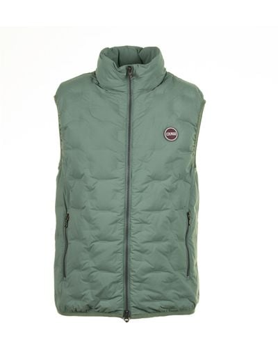 Colmar Down Quilted Vest - Green