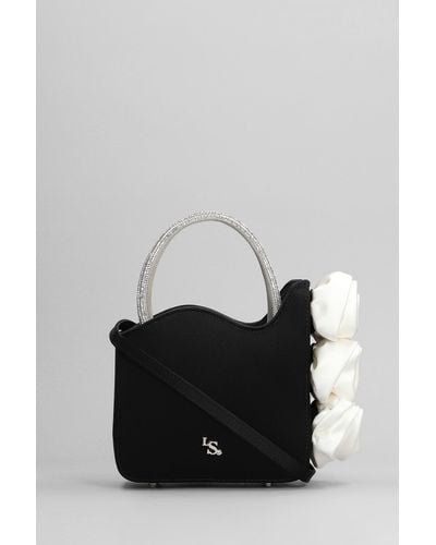 Le Silla Rose Hand Bag - Black
