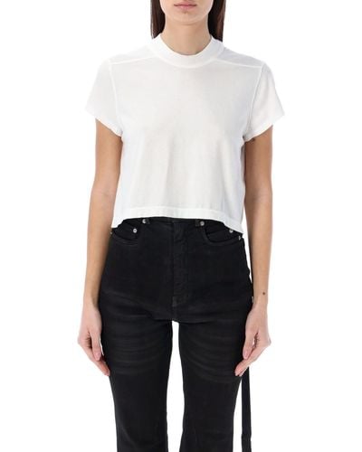 Rick Owens Cropped Small Level T - White