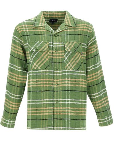 Huf Westridge Cotton Shirt - Green