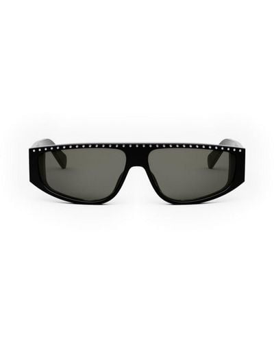 Celine Aviator Frame Sunglasses - Black