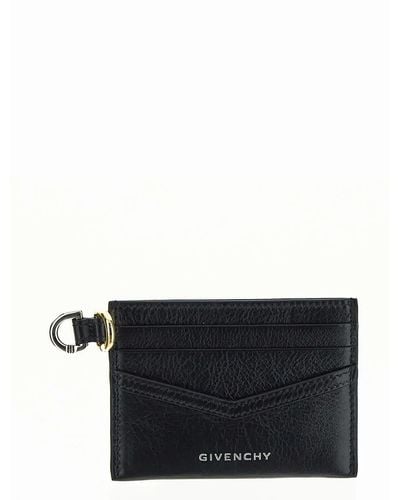 Givenchy Leather Card Case - Black