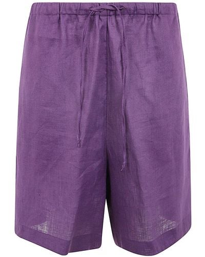 Liviana Conti Coulisse Shorts - Purple