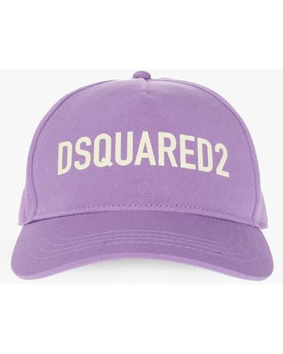 DSquared² One Life One Planet Collection Baseball Cap - Purple
