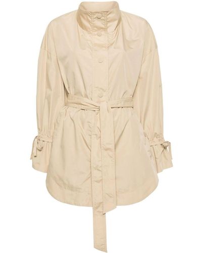 Twin Set Belted Trench - Natural